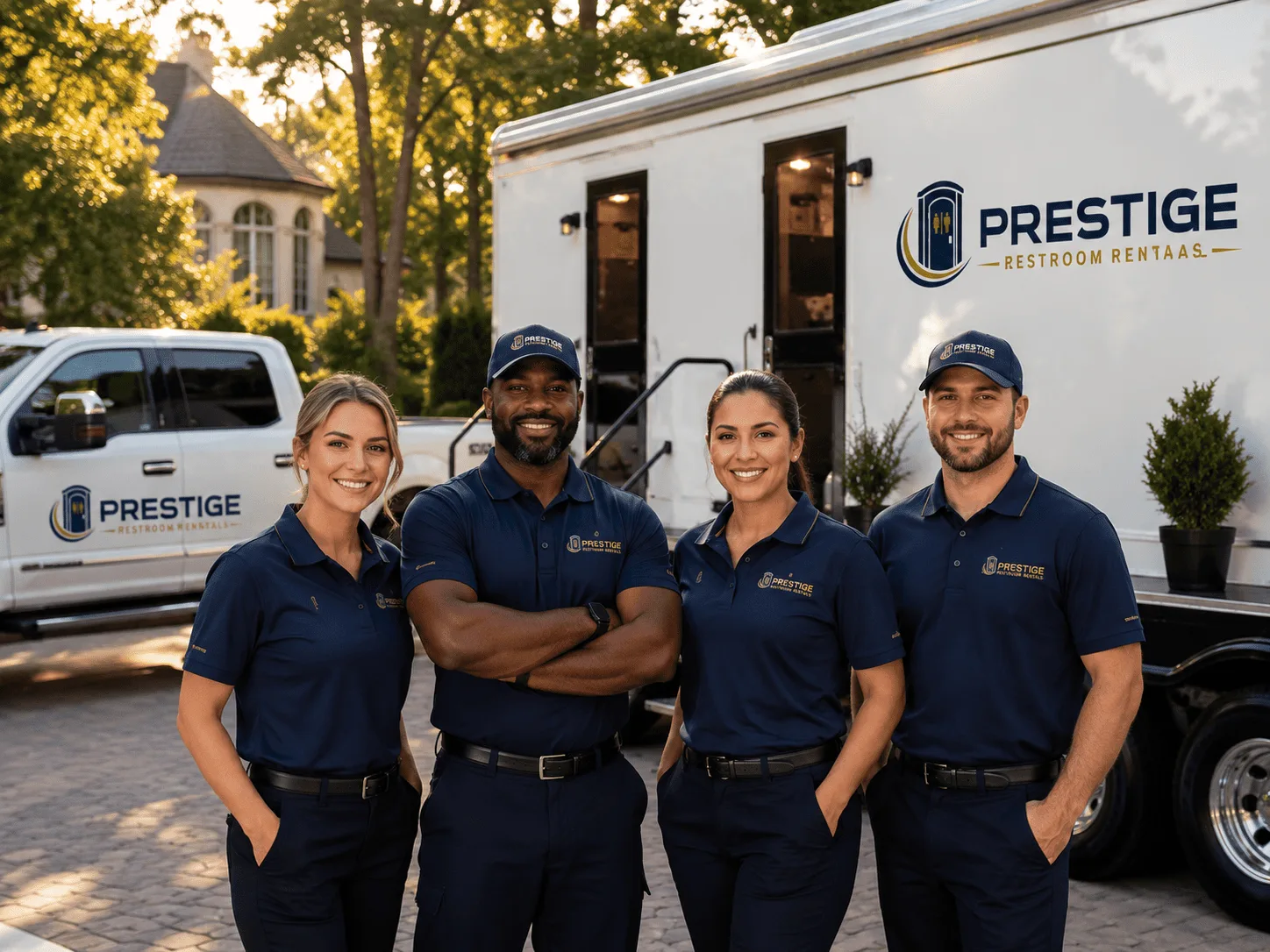 Trusted Luxury Portable Restrooms company in Una, SC